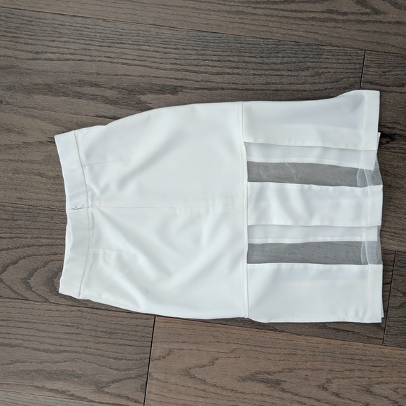 HOMMAGE LA White Pencil Skirt - Picture 2 of 8